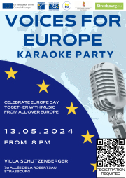 Europe Day celebrations on 13 May 2024 at 18